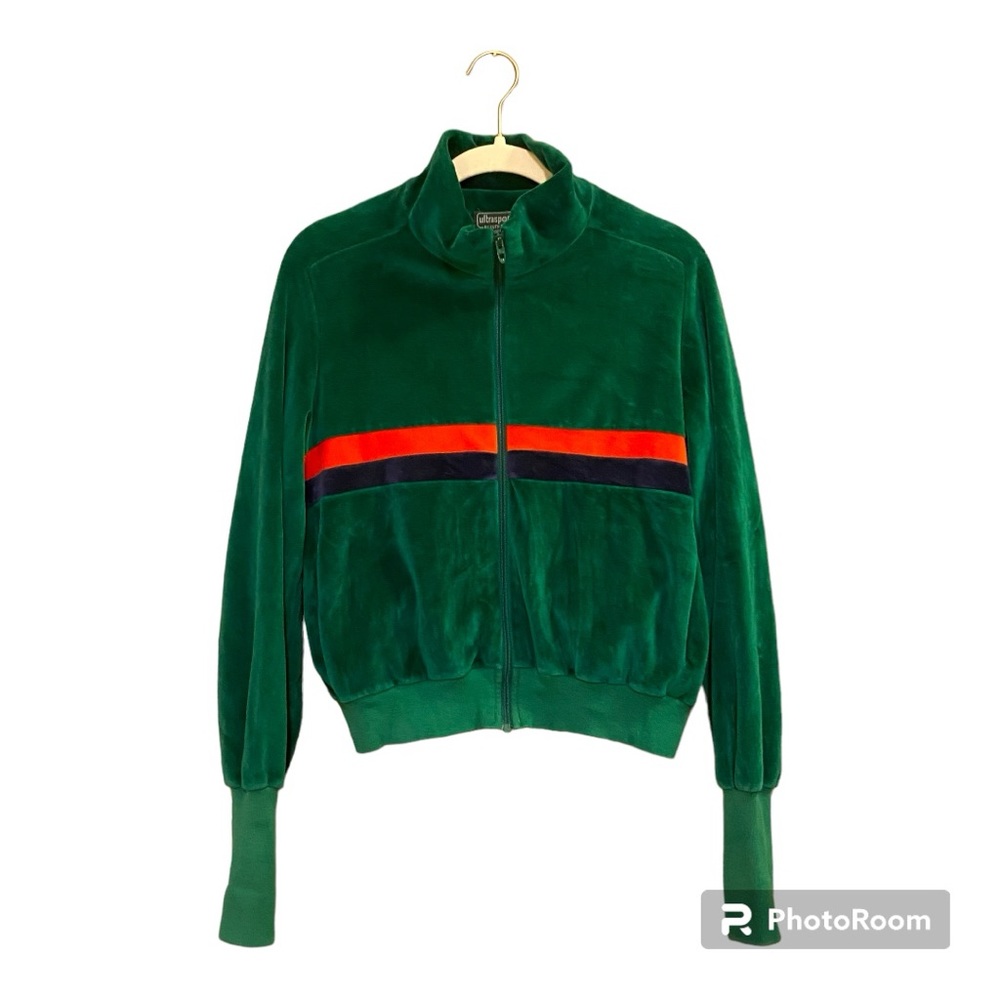 Vintage Velour Track Jacket